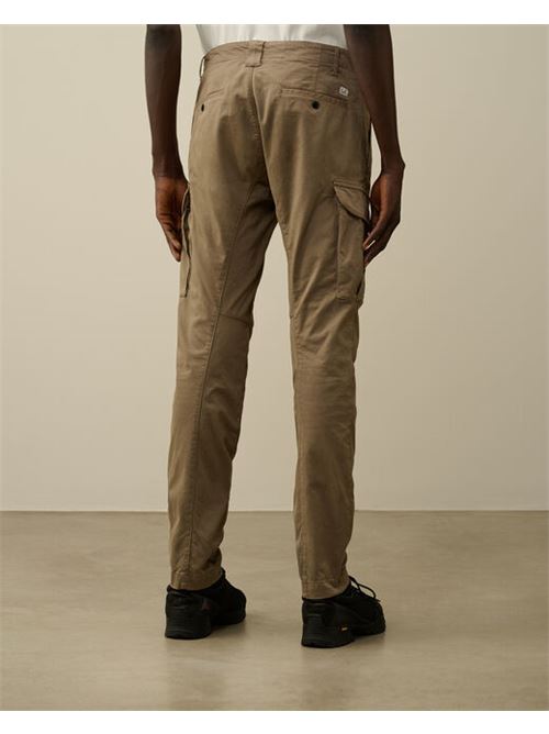 stretch sateen ergonomic lens double cargo pants C.P. COMPANY | CMPA186A-005529G359